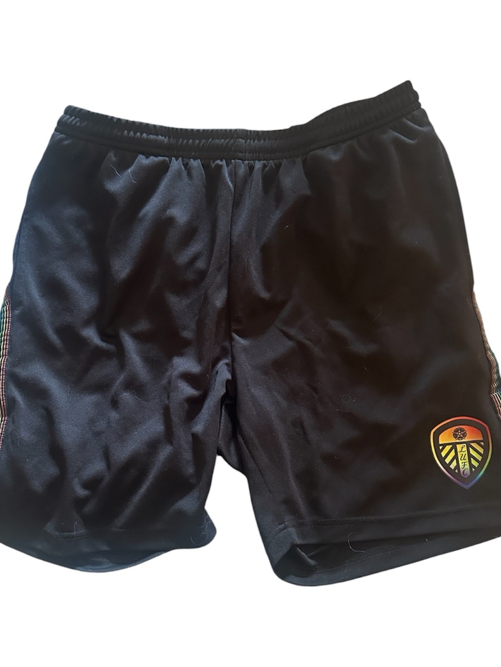 Leeds Soccer Mens Black Training Shorts